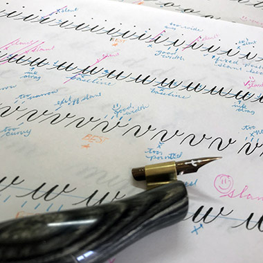 Why I took a beginner's calligraphy class
