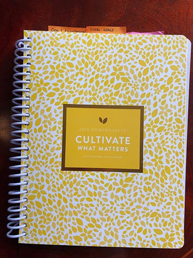 the Cultivate Planner cover