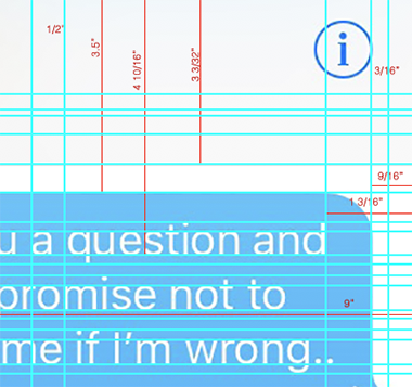 Redlines of original text conversation by Katie Leavens